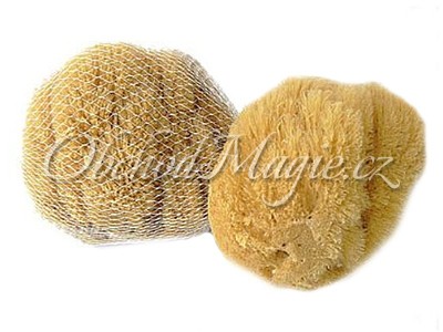 Masážní pomůcky-Přírodní mořská houba Natural, 9 - 11 cm
