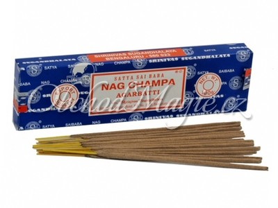 Vonné tyčinky-Satya Nag Champa vonné tyčinky Indie 40 g